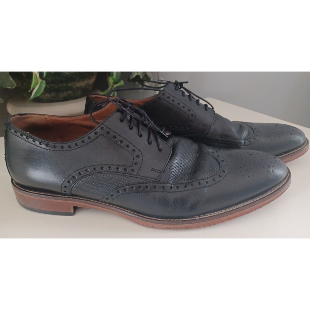 J. Murphy by Johnson & Murphy Wingtips Mens Sz 12 M Quality All Leather